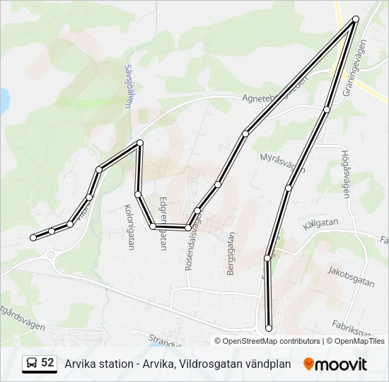 52  Line Map