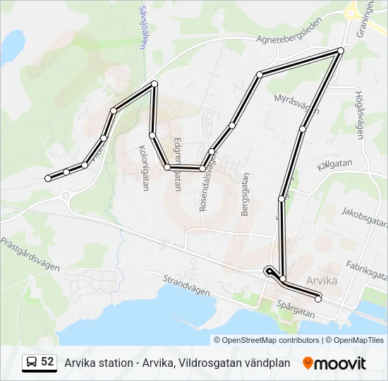 52  Line Map