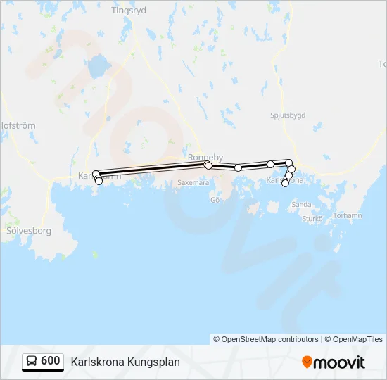 600  Line Map
