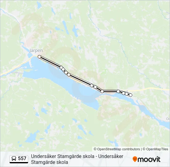 557  Line Map