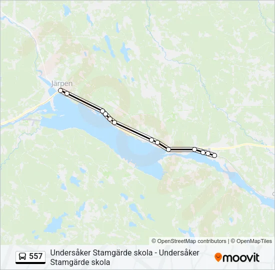 557  Line Map