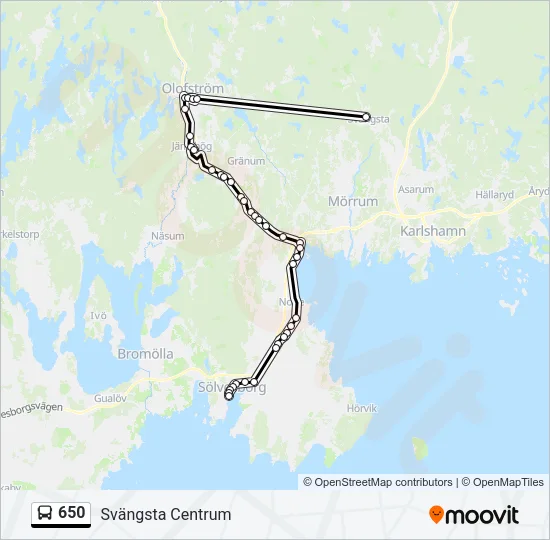 650  Line Map