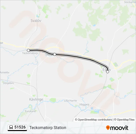 51526 Bus Line Map