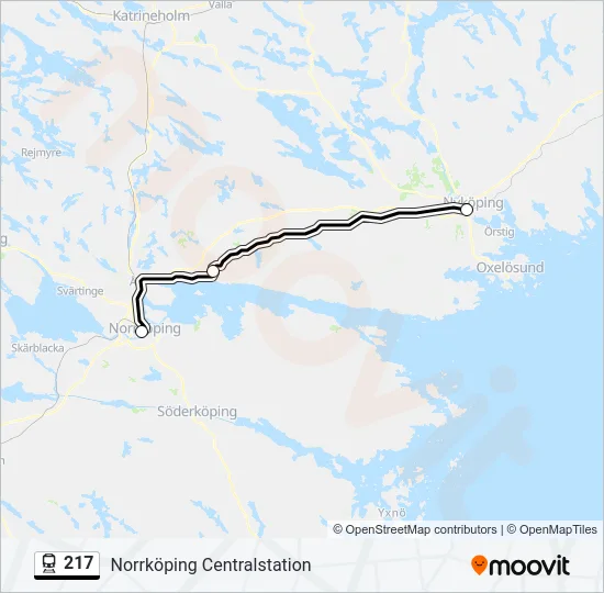 217  Line Map