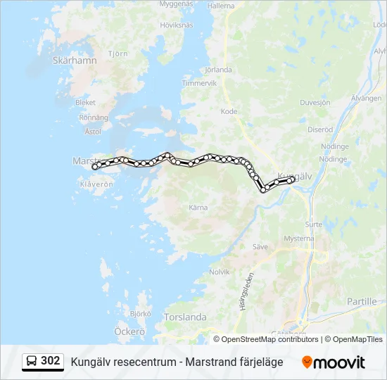 302  Line Map