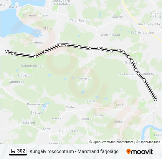 302  Line Map