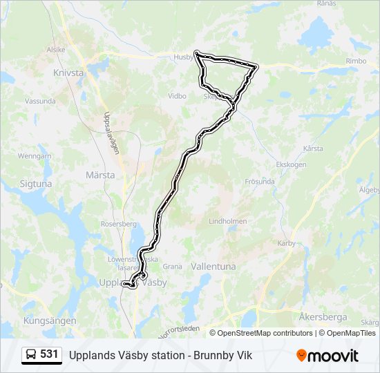 531  Line Map