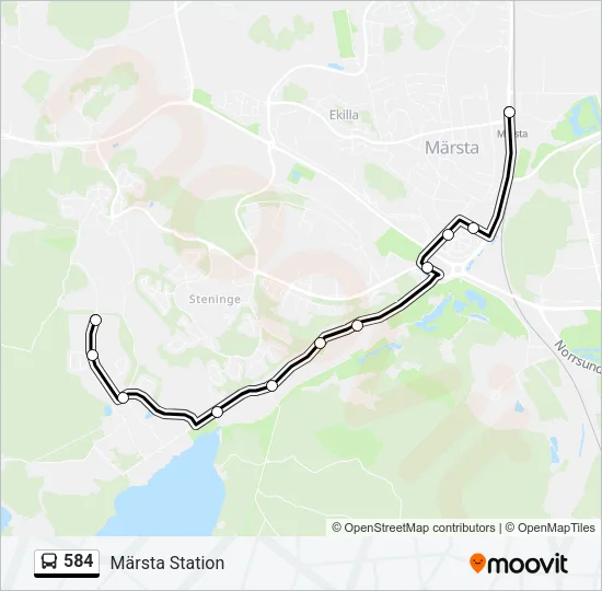 584  Line Map