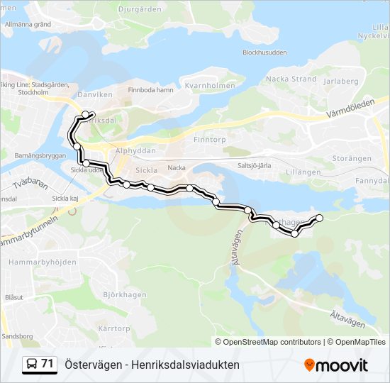 71  Line Map
