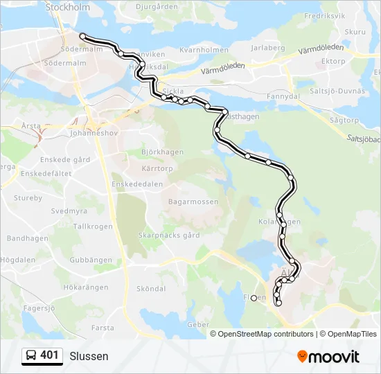 401  Line Map