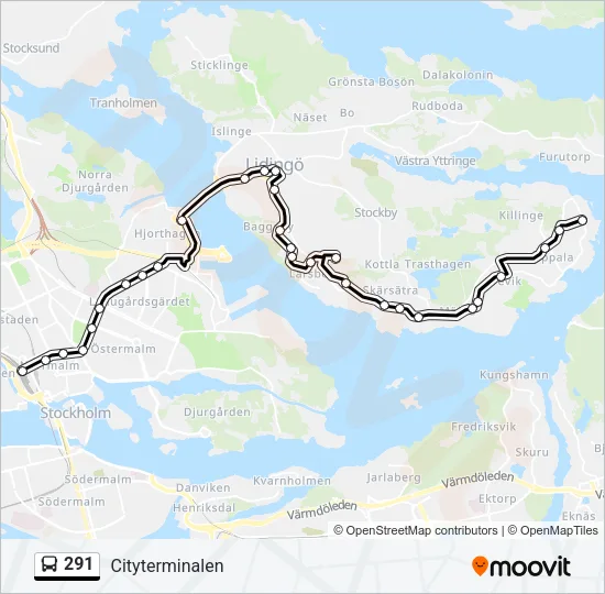 291  Line Map
