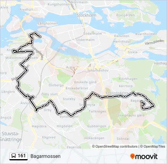 161  Line Map