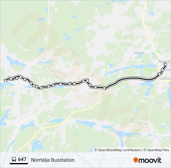 647  Line Map