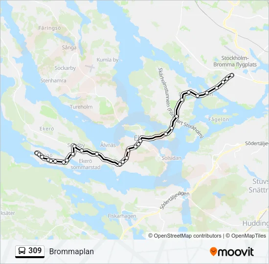309  Line Map