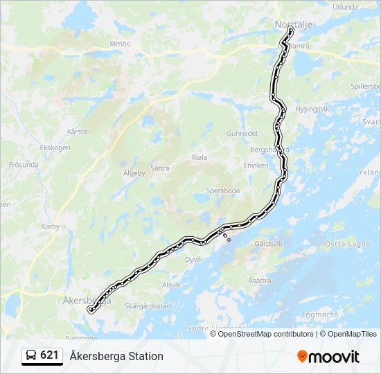 621  Line Map