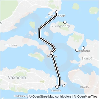5 Ferry Line Map