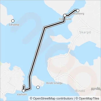 5 Ferry Line Map