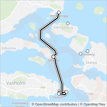 5 Ferry Line Map