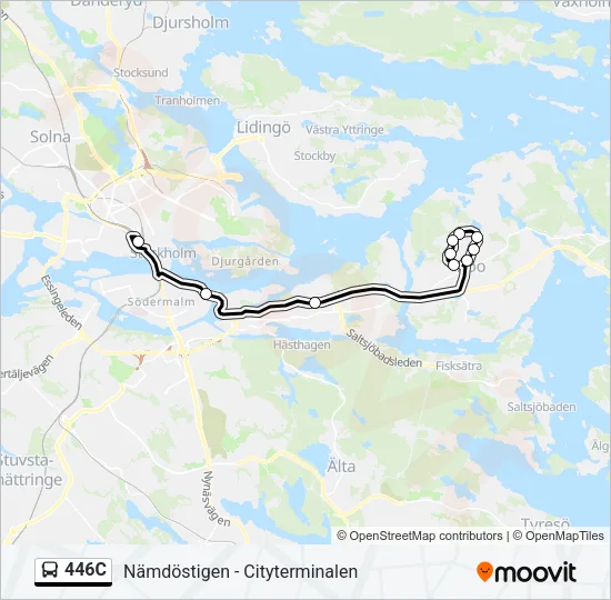446C  Line Map