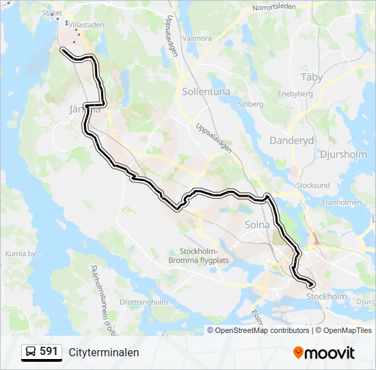 591  Line Map