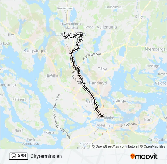 598  Line Map