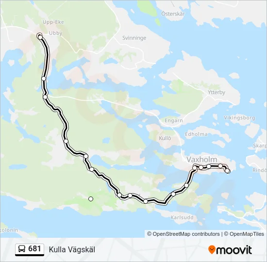 681  Line Map