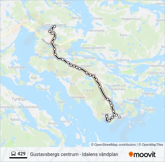 429  Line Map
