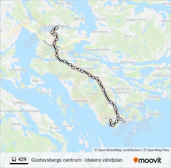 429  Line Map