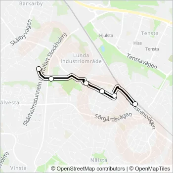 159  Line Map