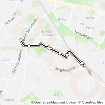 159  Line Map