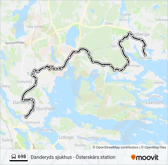 698  Line Map
