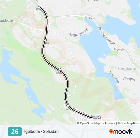 26 Light Rail Line Map