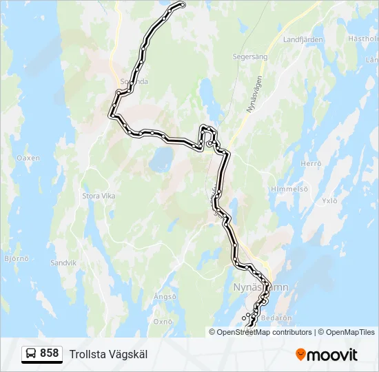 858  Line Map