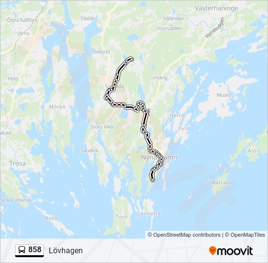 858  Line Map