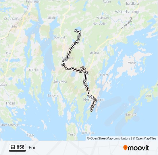 858  Line Map