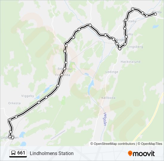 661  Line Map