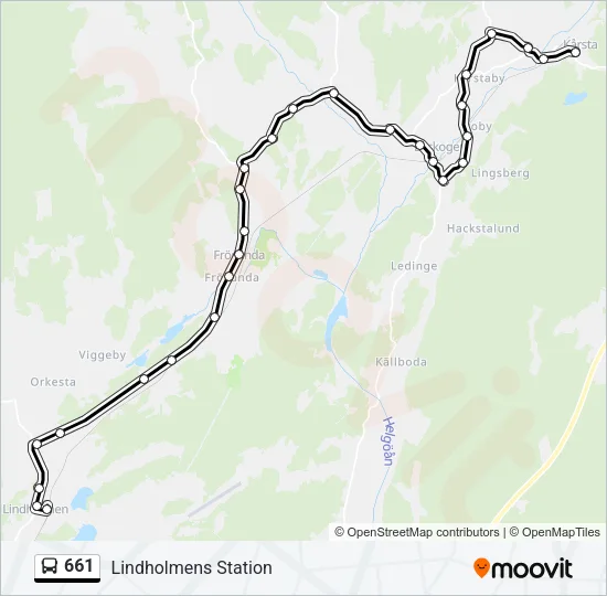661  Line Map