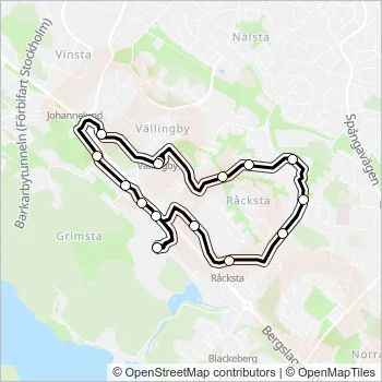 115 Bus Line Map
