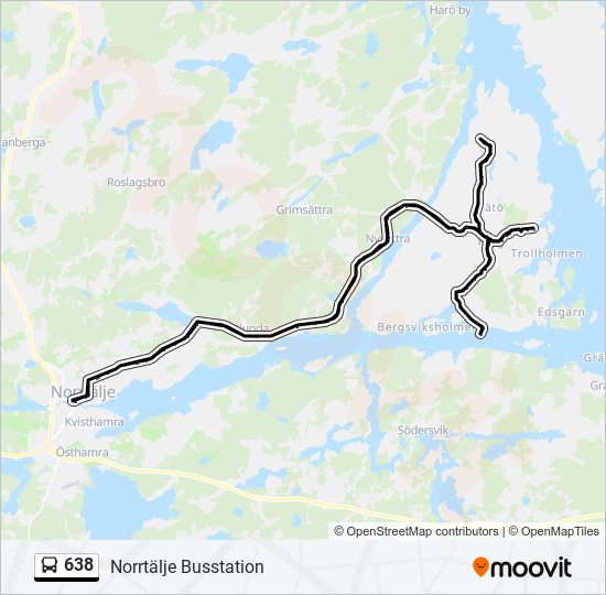 638  Line Map