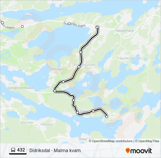 432  Line Map