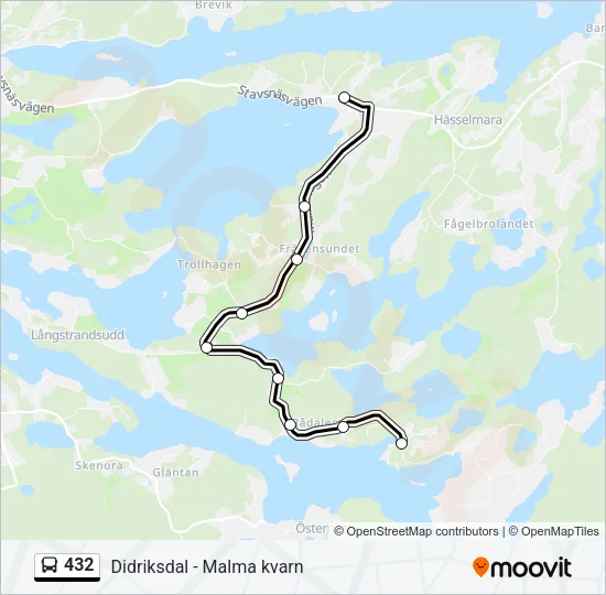 432  Line Map