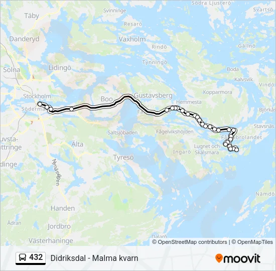 432  Line Map