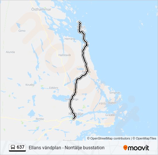 637  Line Map