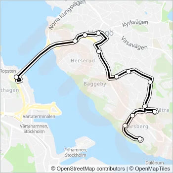 206  Line Map