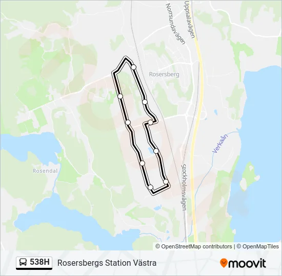 538H  Line Map