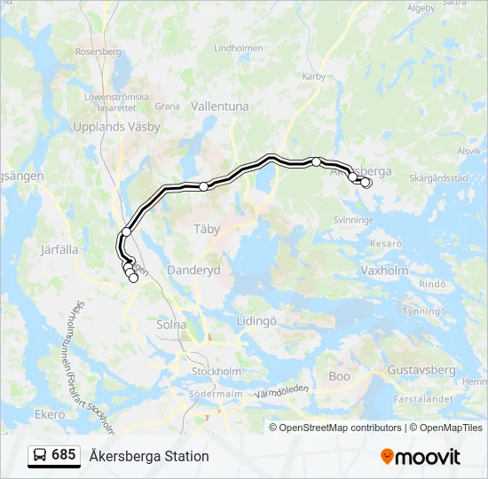 685  Line Map