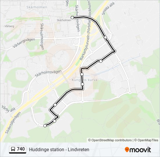 740  Line Map