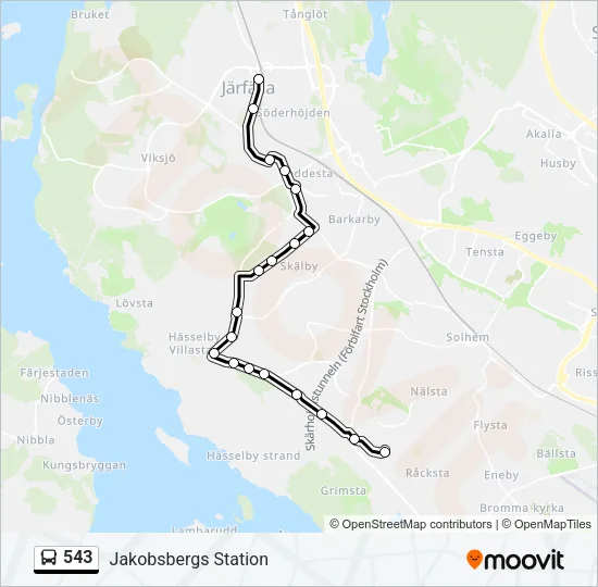 543  Line Map