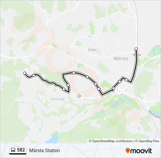 582  Line Map