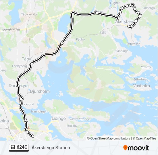 624C  Line Map